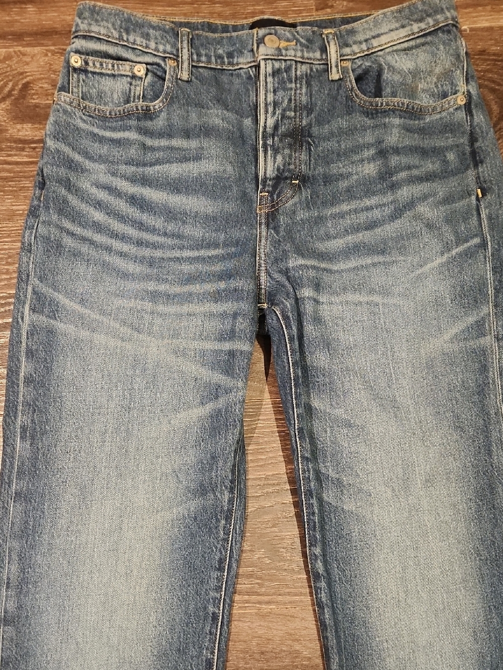 ❤️ NWOT! LUCKY BRAND 90S HIGH RISE LOOSE STRAIGHT CROP JEANS, 6 (28) - Picture 8 of 16